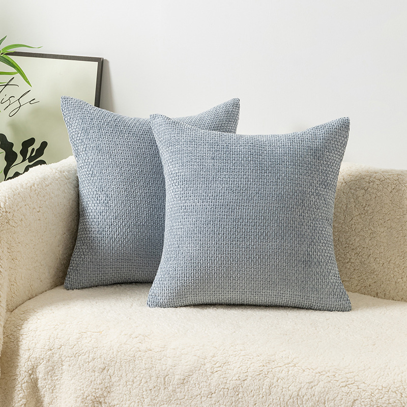 Chenille woven pillowcase Specification image