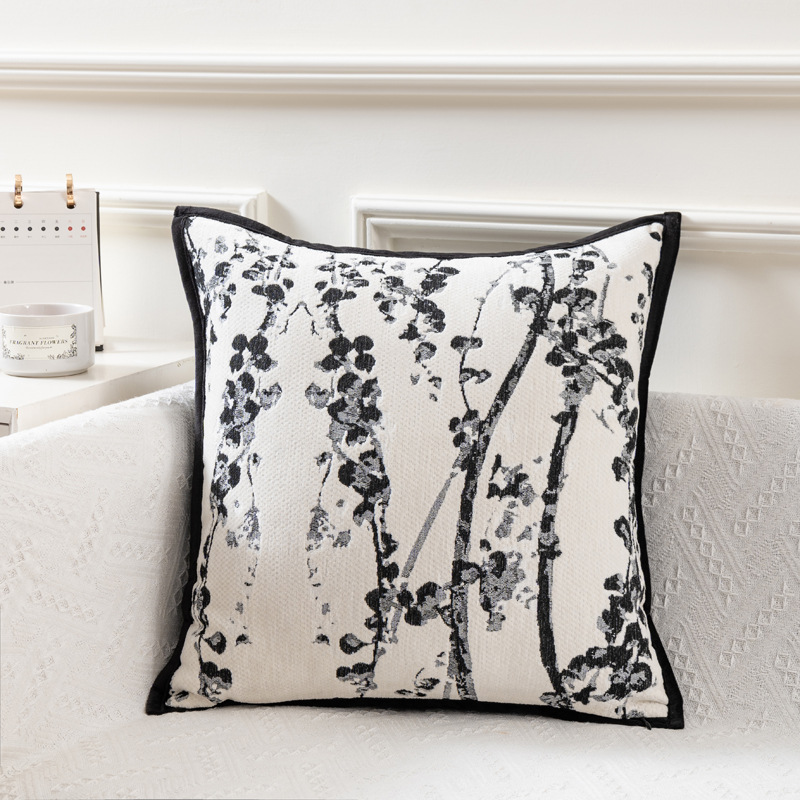 Chenille vine pattern pillowcase Specification image