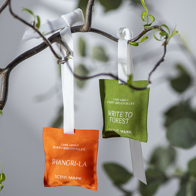 Car long-lasting light fragrance diffuser - Car fragrance can also be used as a bedroom wardrobe deodorizing sachet, solid fragrance diffuser bag factory wholesale details Picture