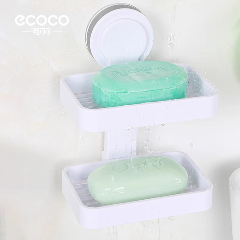 Magic suction cup double-layer soap box Specification image