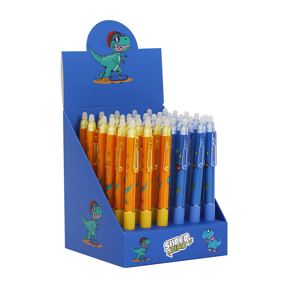 Dinosaur pattern erasable gel pen - Solid color version, suitable for third grade primary school, heat-sensitive erasable Application Scenario