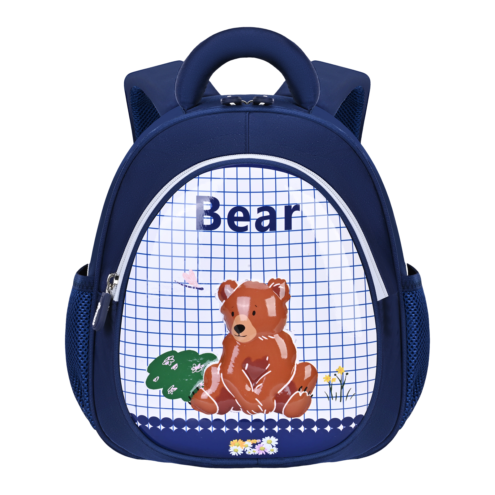 Big-tailed cat cartoon fashion and trendy schoolbag, eye-catching backpack for daily outings in kindergarten, portable equipment for picnic in the countryside details Picture