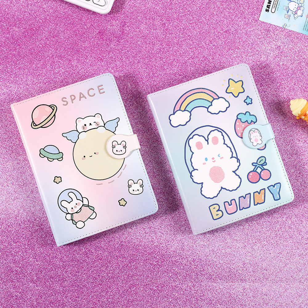 Student cartoon cute planner - B6 size Application Scenario