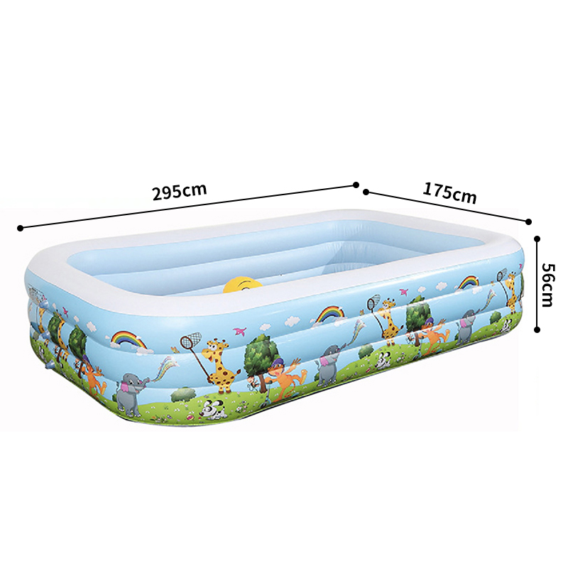 3-meter three-story printed water pool HW-311068 Specification image