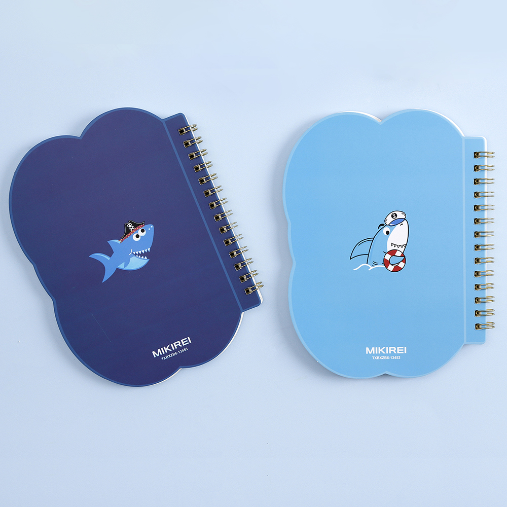 B6 Irregular Coil Notebook - Boys' Cartoon Pattern Version Item Picture