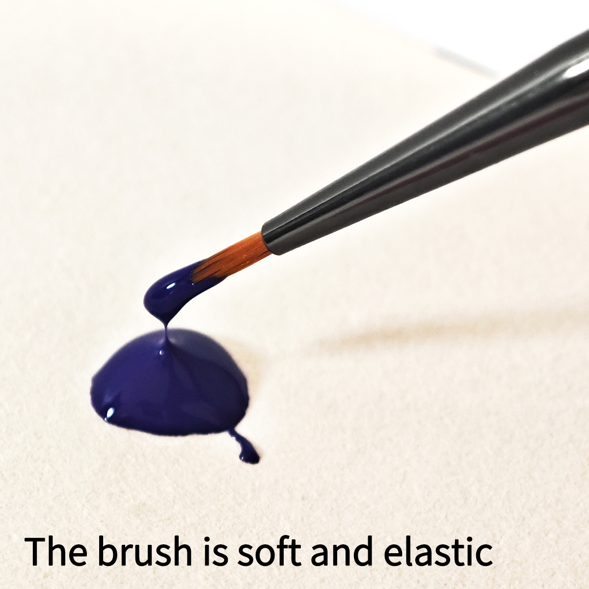 4 支装超细细节画笔套装 — 尼龙毛材质 丙烯、水彩、手工创作、模型上色、手办彩绘、石头彩绘专用 专业画师与业余爱好者适用 Application Scenario