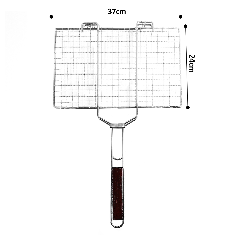 Large-sized flower net hamburger barbecue net HW-501049 Specification image