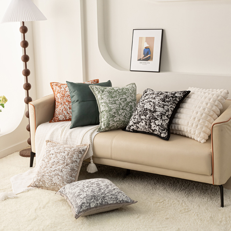 Chanel Monet Garden pattern pillowcase Specification image